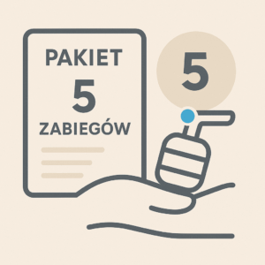 PAKIET 5 ZABIEGÓW – Endermologia